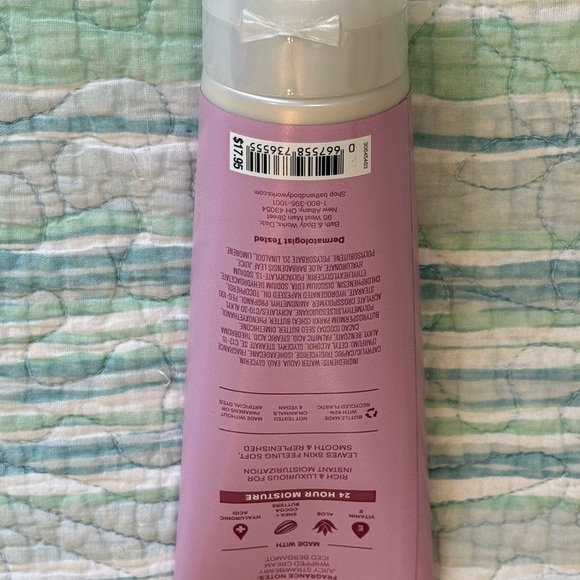 Bath & Body Works Pink Moisturizer & Body Oil - Picture 2 of 2